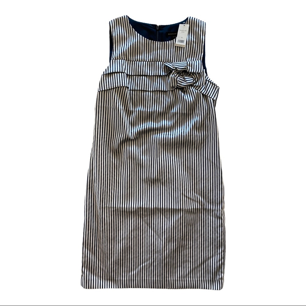 NWT Banana Republic Double Bow SHIFT DRESS 10